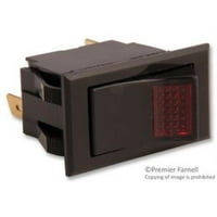 5 pieces BLACK 20A ROCKER CARLING TECHNOLOGIES RGSCC901-R-B-B-E SWITCH DPDT 250V